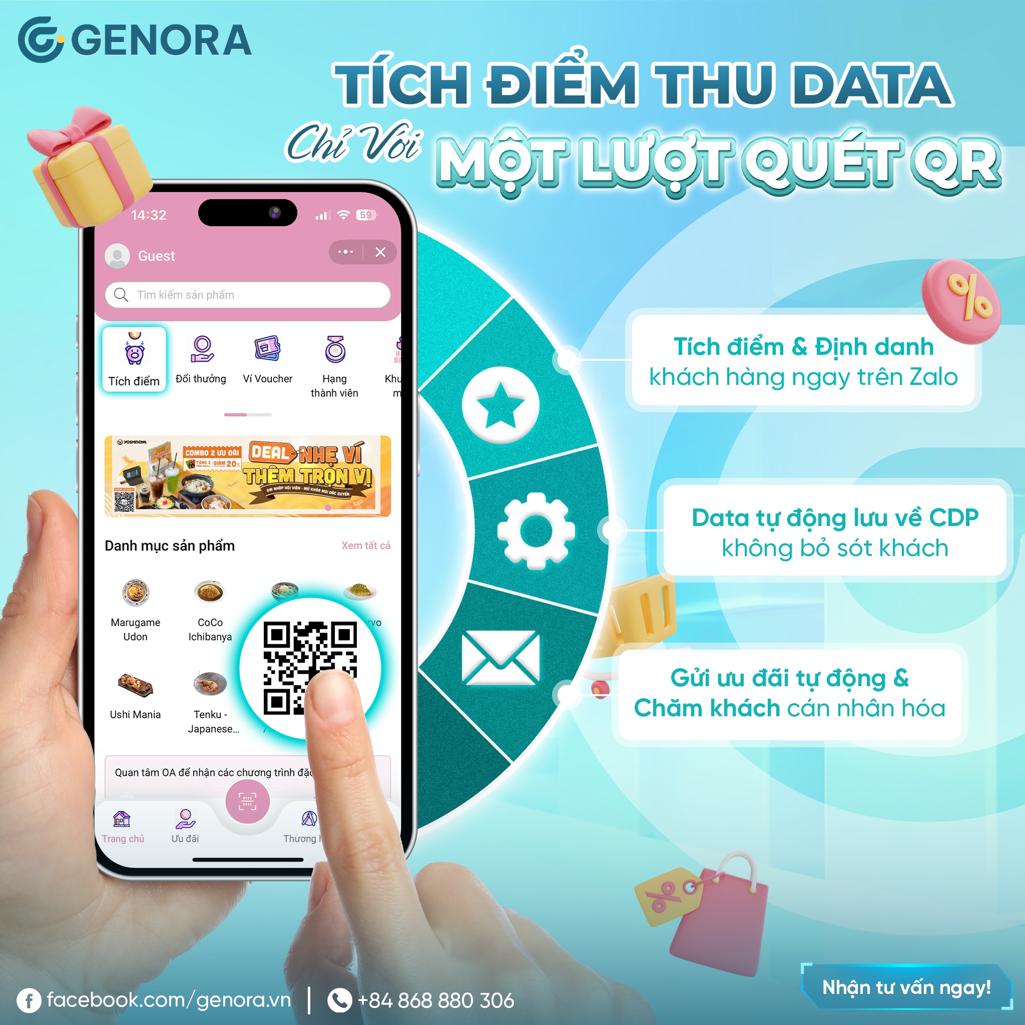 Marketing Zalo Mini App cho ngành F&B